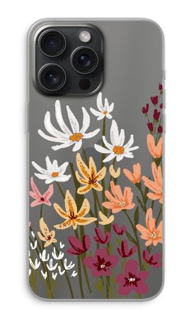 Painted wildflowers