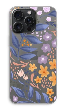 Flowers with blue leaves