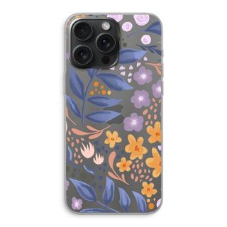 Flowers with blue leaves