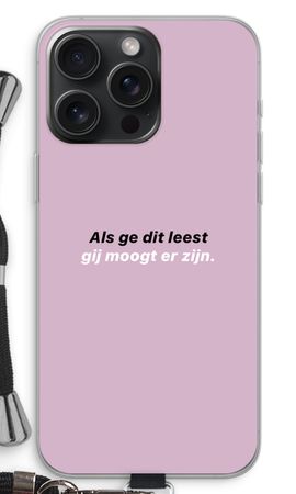 gij moogt er zijn