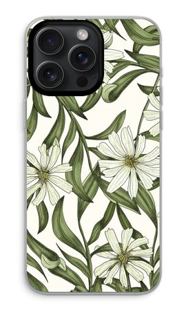 White flower pattern