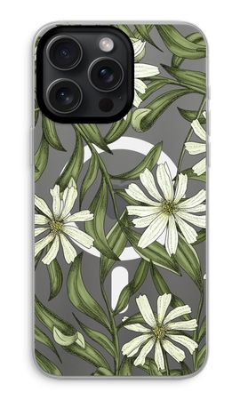 White flower pattern