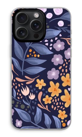 Flowers with blue leaves