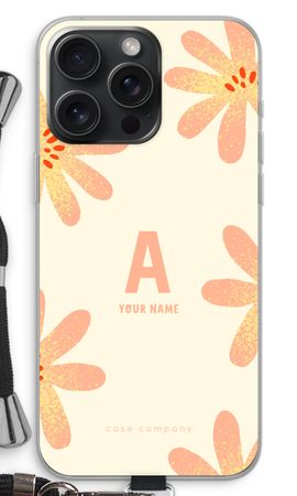 Peach Blossom Monogram