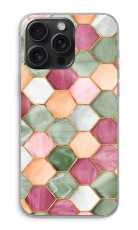 Hexagons in stained glass