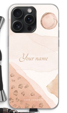 Gold Spots Namecase - Blush