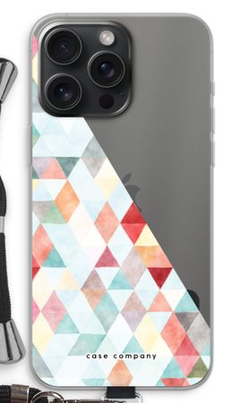 Coloured triangles pastel