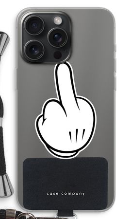 Middle finger black