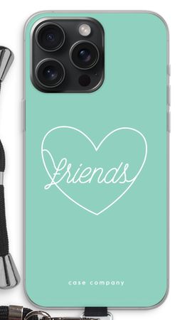 Friends heart pastel