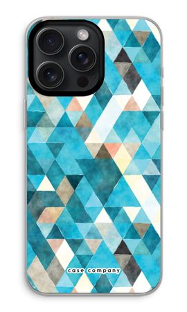 Coloured triangles blue