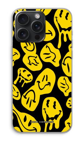 Carita sonriente que se derrite - Amarillo