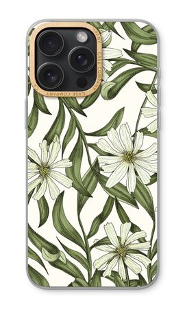 White flower pattern
