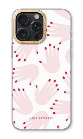 Hands pink