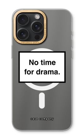 No drama