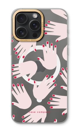 Hands pink