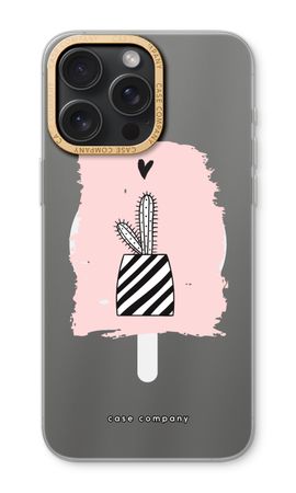 Black and white cactus