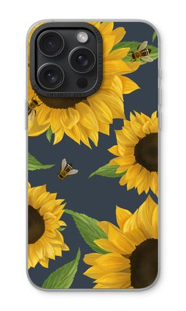 Sunflower and bees