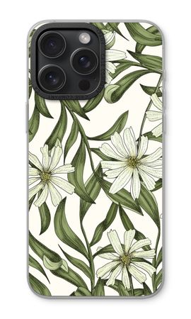 White flower pattern