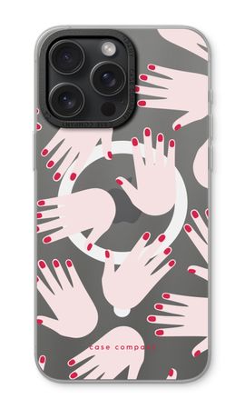 Hands pink