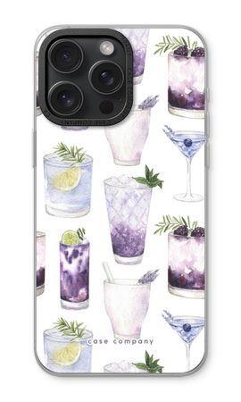Violet cocktails