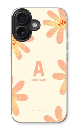Peach Blossom Monogram