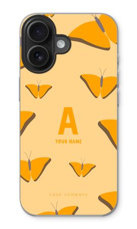 Amber Butterflies Monogram