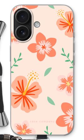 Tropical Pink Flowers