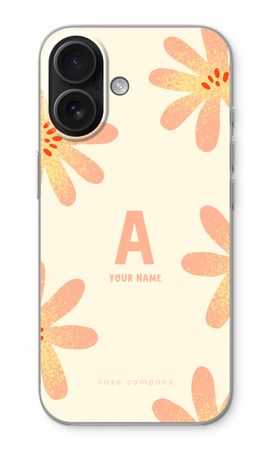 Peach Blossom Monogram