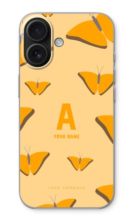Amber Butterflies Monogram