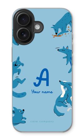 Playful Dogs Monogram