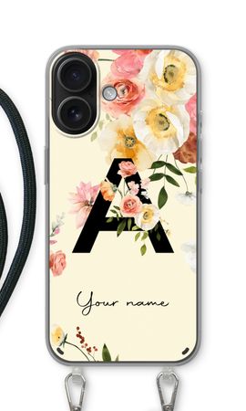 Flirty Flowers Monogram