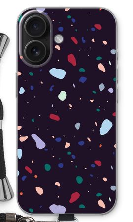 Dark Rounded Terrazzo