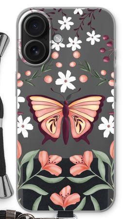 Butterfly in a floral world