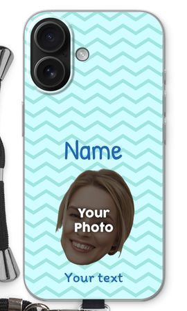 Personalized Face - Stripes Pattern