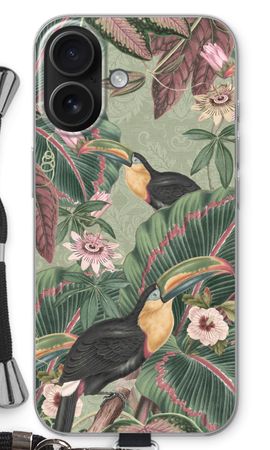 Tropical jungle toucan