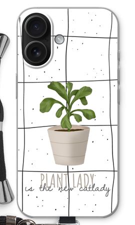 Houseplant on windowpane