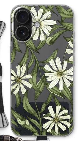 White flower pattern