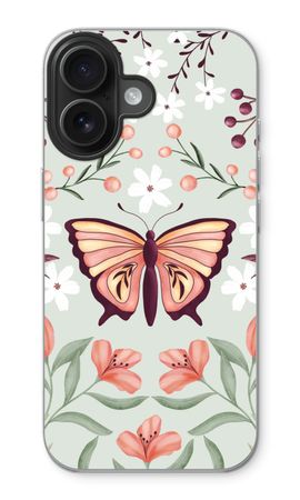 Butterfly in a floral world