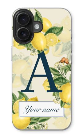 Monogram Lemons, Oranges of Peaches