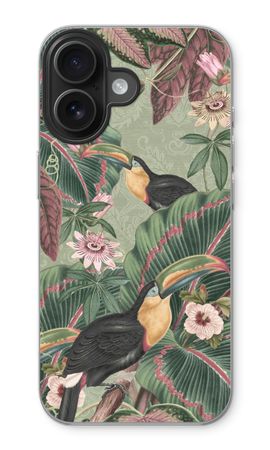 Tropical jungle toucan