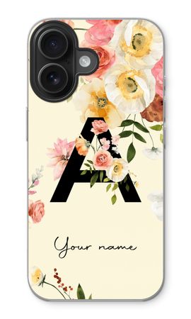 Flirty Flowers Monogram