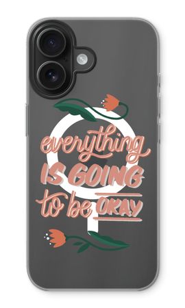 Optimistic flower girl