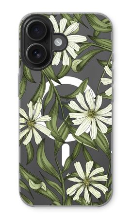 White flower pattern