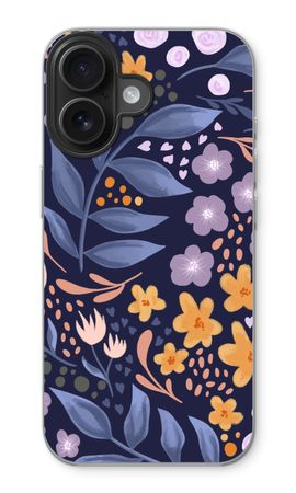 Flowers with blue leaves