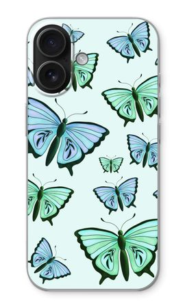 Blue & Green Butterflies