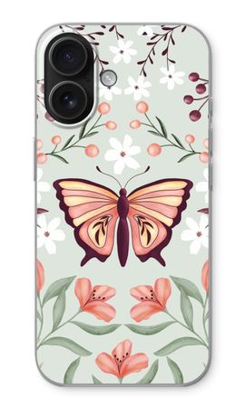 Butterfly in a floral world
