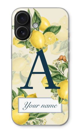 Monogram Lemons, Oranges of Peaches