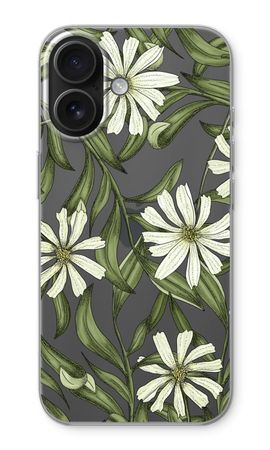 White flower pattern