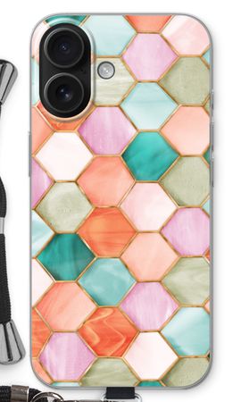 Hexagons in stained glass