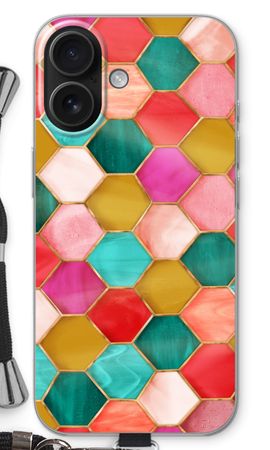 Hexagons in stained glass